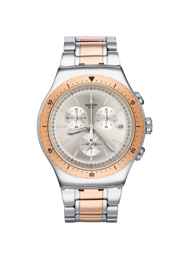 Stainless Steel Chronograph Watch YOS452G