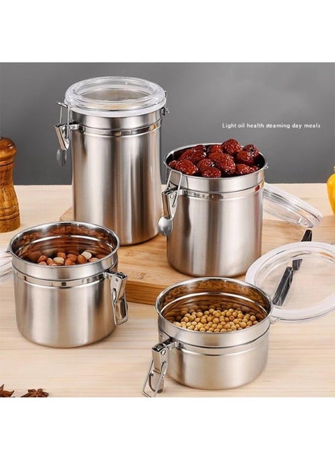 4-piece spice set - an elegant arrangement for your kitchen spices and a practical touch to your table SH