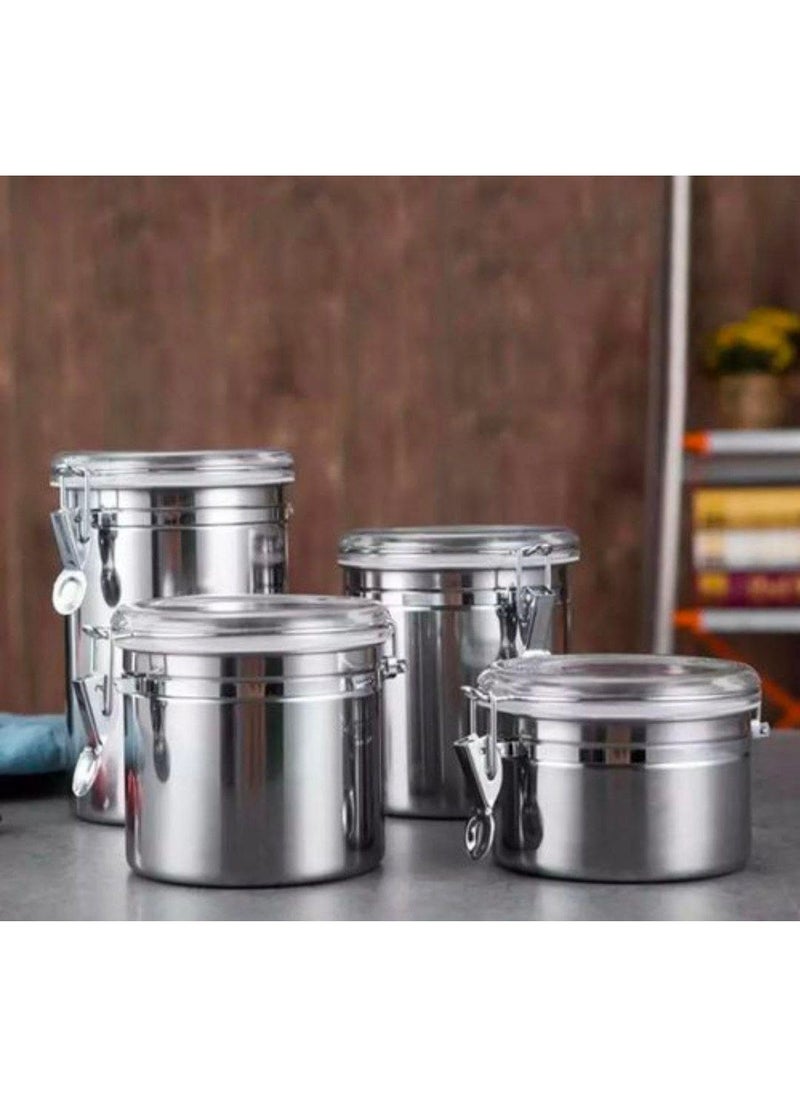 4-piece spice set - an elegant arrangement for your kitchen spices and a practical touch to your table SH