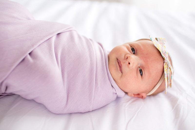Copper Pearl Baby Swaddle Blanket - Premium Knit Baby Blanket, Large Soft Stretchy Receiving Blankets for Baby Boy and Girl, Swaddles for Newborn, Infant, and Toddler (Lily) - Image 4