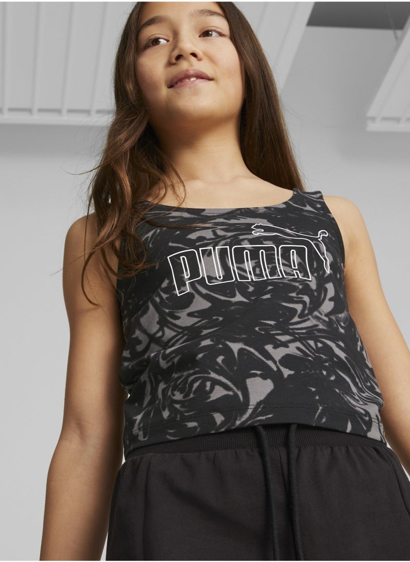 PUMA - Power Kids Girls Summer Printed Tank Top - Image 1