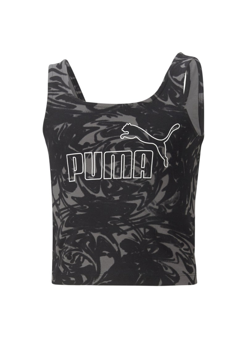 PUMA - Power Kids Girls Summer Printed Tank Top - Image 1