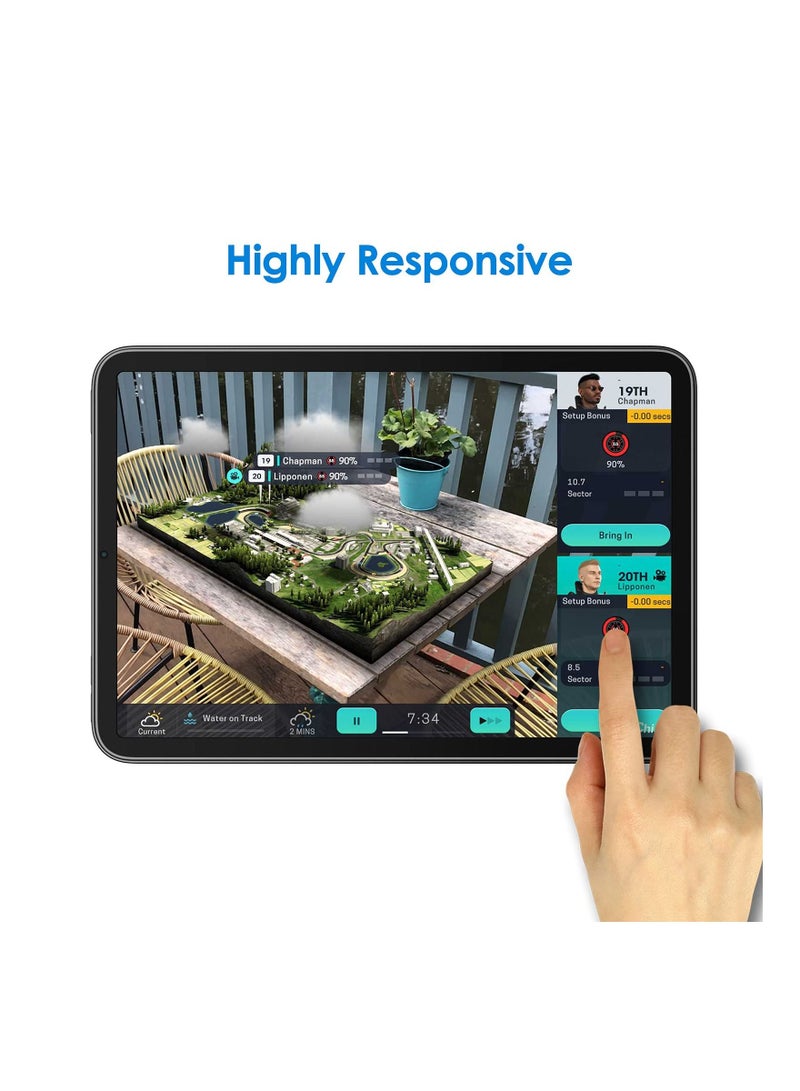 Jetech Screen Protector for iPad mini 6 8.3 Inch 2021 Model 6th Generation Tempered Glass Film 2 Pack - Image 3