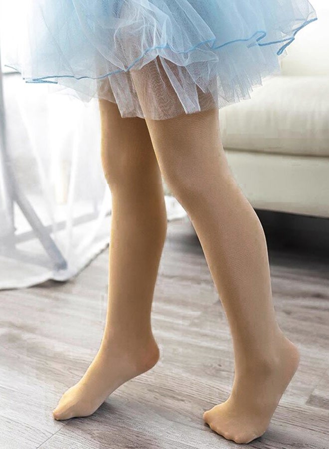 Stelle Girls Ballet Dance Students School Footed Tight (Toddler/Little Kid/Big Kid), 1-tan, 6-8 years - Image 3