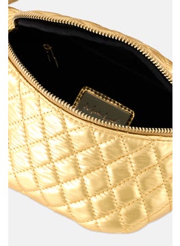 Women Quilted Belt Bag 12 H X 33 L X 2 W cm, Gold - pzsku/Z34CF4A410604966E4321Z/45/_/1737642467/9d013baf-9920-4dc9-9062-cdcea4f15841