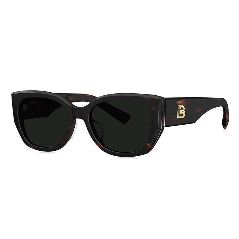 BOLON Women Trendy Cat Eye Polarized Sunglasses BL3195 Zurich 56mm, Exclusive Eyewear Brand of EssilorLuxottica - Image 1