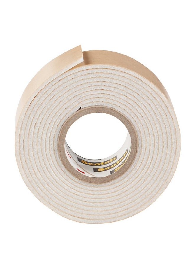 3M - Fix High Quality Double-Face Mirror Mounting Tape Beige 19mm x 1.5m UU011496278 - Image 1