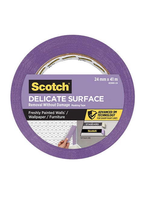 Scotch Delicate Surface Advanced Masking Tape 2080, 24mm x 41m. 1 roll/pack