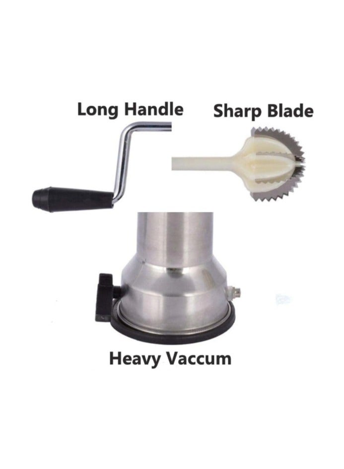BEEZY Stainless Steel Coconut Scrapper Silver 25.5 X 10 X 14cm - Image 2