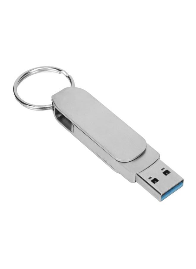 Thoraya Metal USB 3.0+type-c flash drive for mobile phones and computers, memory stick waterproof high speed USB stick flash drive gift 16GB  - Image 1
