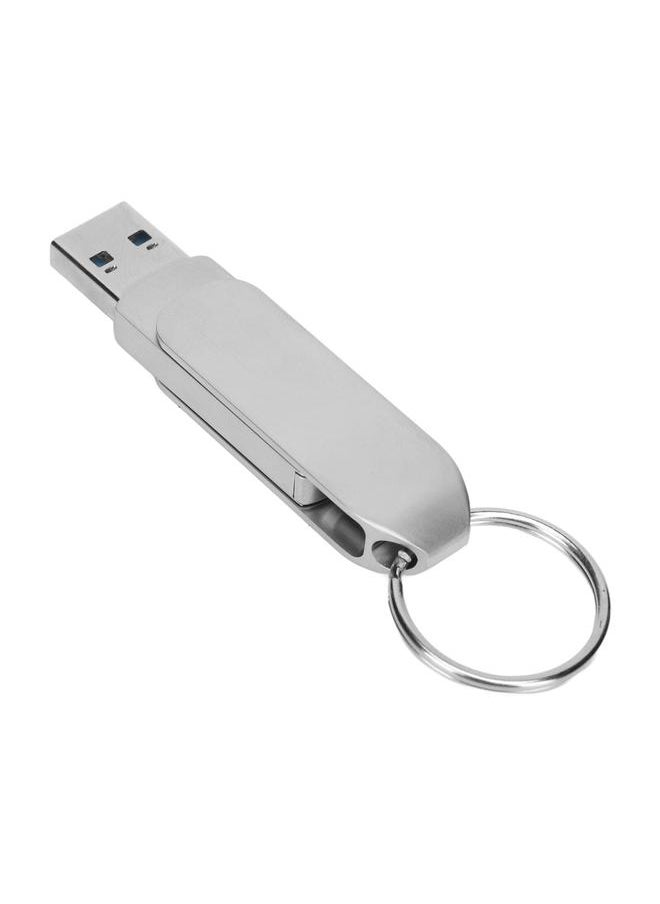 Thoraya Metal USB 3.0+type-c flash drive for mobile phones and computers, memory stick waterproof high speed USB stick flash drive gift 16GB  - Image 3