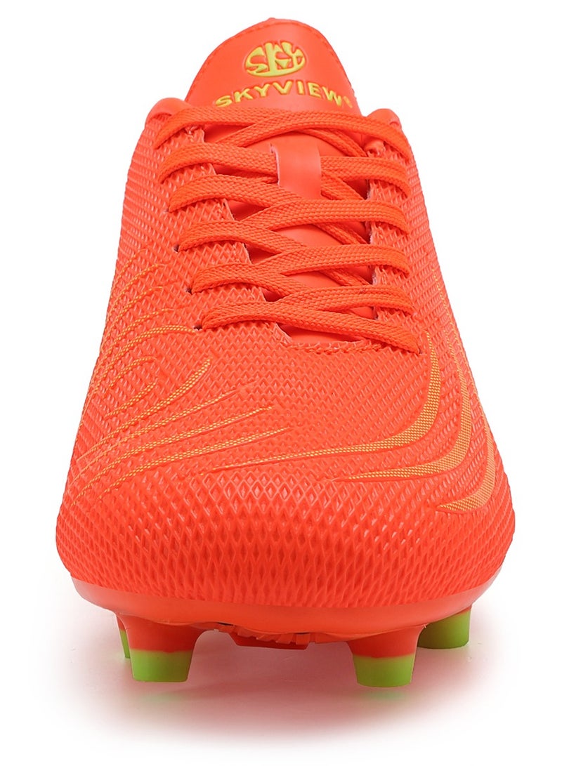 Sky View SKY VIEW Football Cleats Men Women Non-Slip Low Top Soccer Shoes Lightweight Shock Resistant Training Sneaker Breathable Professional Turf Shoes Sport Athletic Ground Football Boots  - Image 3
