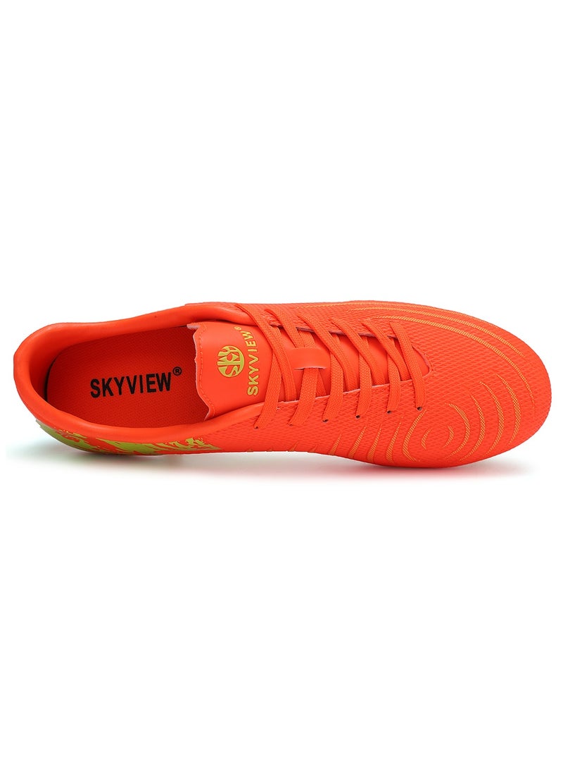 Sky View SKY VIEW Football Cleats Men Women Non-Slip Low Top Soccer Shoes Lightweight Shock Resistant Training Sneaker Breathable Professional Turf Shoes Sport Athletic Ground Football Boots  - Image 5