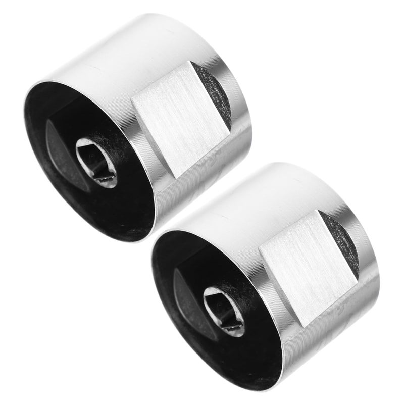 4Cm Replacement Stove Top Knobs Gas Burner Control Knobs Set Of 2 Stainless Steel - Image 2