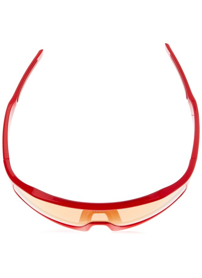 Bolle Bolle Classic Square Shifter Shiny Red Sunglasses, One Size  - Image 4