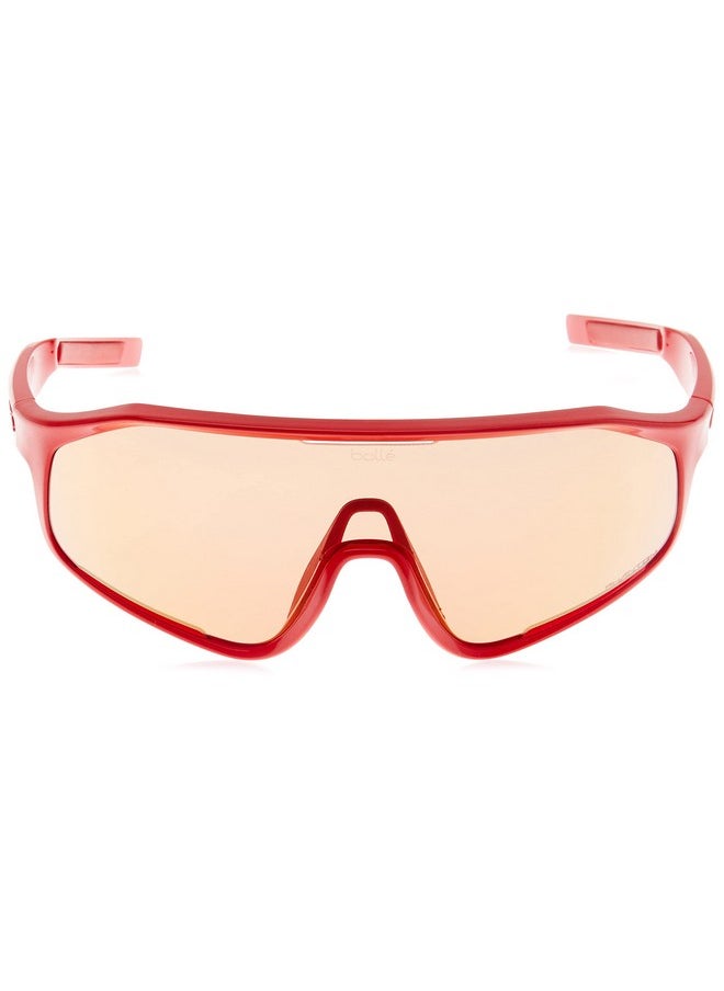 Bolle Bolle Classic Square Shifter Shiny Red Sunglasses, One Size  - Image 2