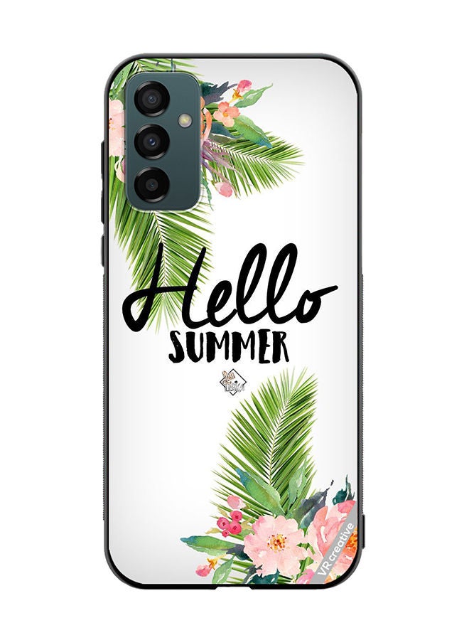 VR CREATIVE Protective Case Cover For Samsung Galaxy M23 Hello Summer Design Multicolour - Image 1