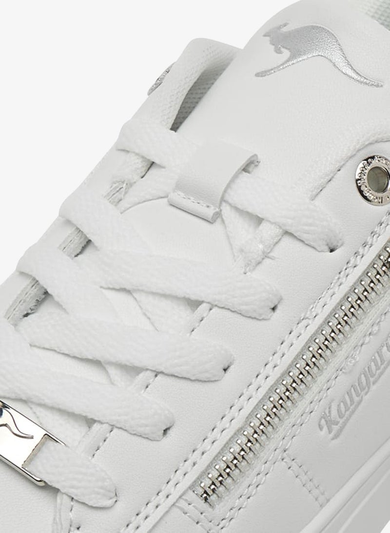 kangaROOS Women's Panelled Sports Shoes With Zip Closure - Image 4