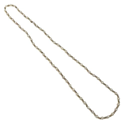 PATWA TRADERS Pack of 12 Swagat Mala for Baratis - Handmade with Pearl Beads (CREAME.) - Image 2