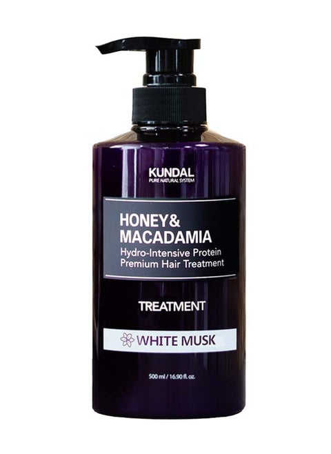 Honey and Macadamia Hydro-Intensive Protein Premium Hair Treatment White Musk