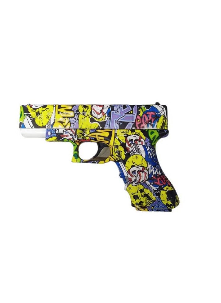 Generic Creative Design Water Bullet Gun 6-7mm Bullet Size With Lazer and Bullets K18 - Multi Color  - Image 3