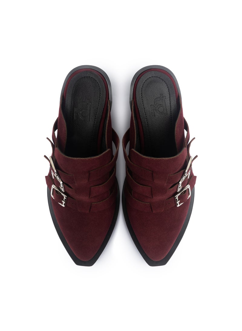 TGS Triple Buckle Heel Mules  - Image 3
