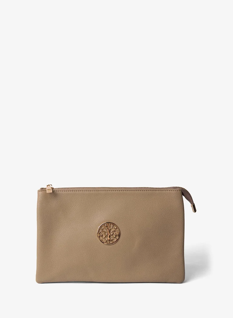 بلو فانيلا Clutch With Detachable Strap