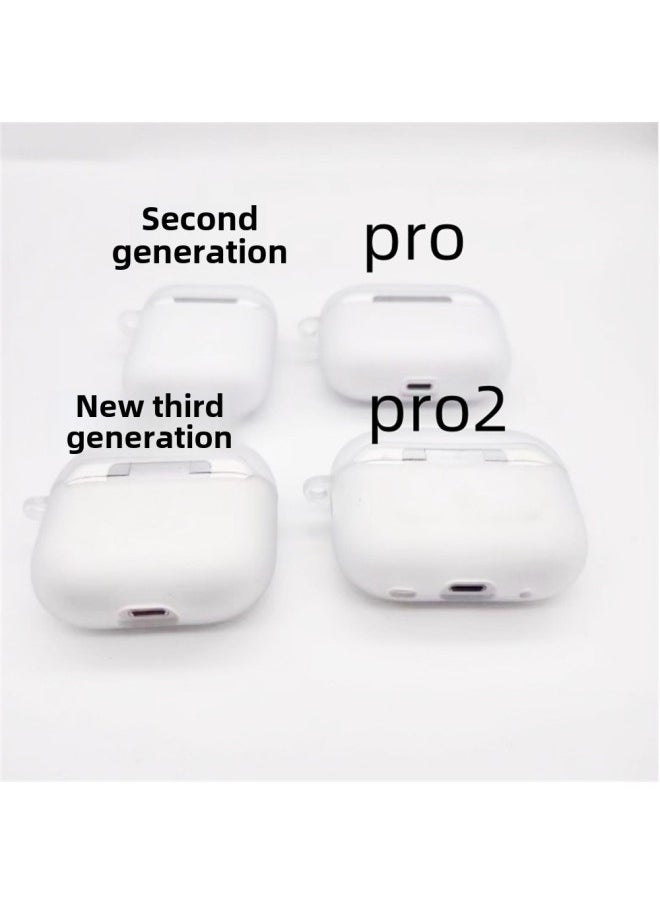 Generic - High Quality Earphone Case For Apple Airpods 1/2/3 Pro2 Soft Case Frosted Earphone Case Painted-Color:Material➕Pearlescent Bag -Applicable Models:Airpods Pro - Image 1