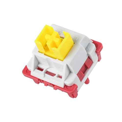 EPOMAKER x LEOBOG Nimbus V3 Keyboard Switches, 35 Pcs 34gf Linear Switch Set, Factory Lubed 5-Pin Switch with POM Stem, LED Slot for Mechanical Gaming Keyboard, Compatible with MX Keycaps - Image 1