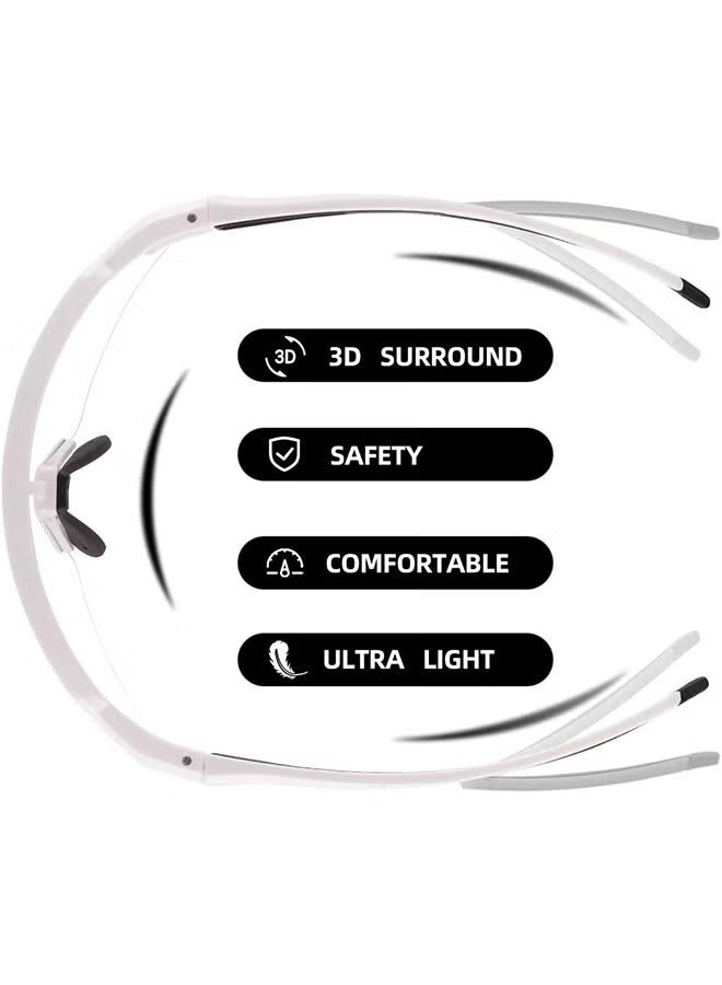 روكبروز نظارات شمسية رياضية فوتوكرومية من ROCKBROS للرجال والنساء لركوب الدراجات وحماية من الأشعة فوق البنفسجية - Image 4