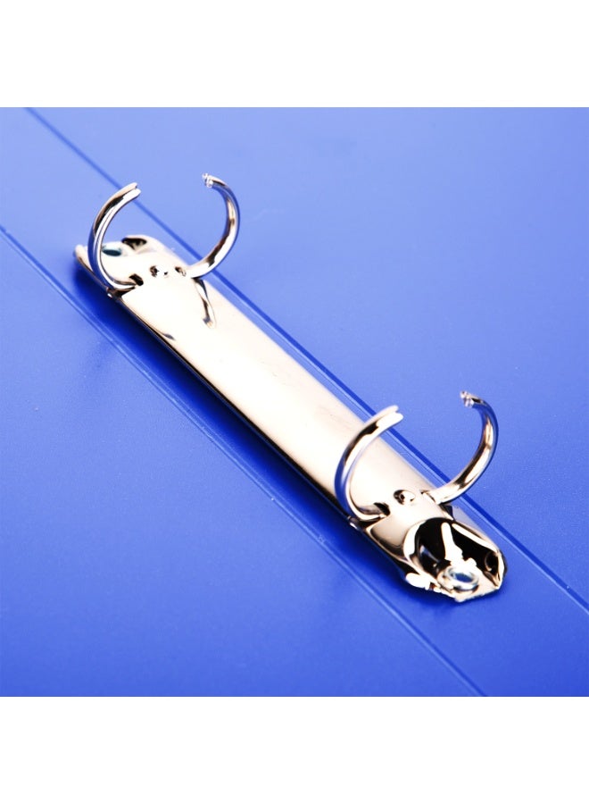 Deli E5382 A4 Ring Binder 鈥?Durable PP Cover, Easy Customization with Insertable Sleeves, Office-Friendly Colors, Long-Term Use - Image 3