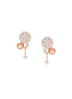 AWNL Women's Earrings With Sterling Silver and CZ Diamonds Gift for Women Wife Girlfriend Dark Sky Park Collection  - Image 1