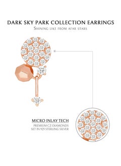 AWNL Women's Earrings With Sterling Silver and CZ Diamonds Gift for Women Wife Girlfriend Dark Sky Park Collection  - Image 4