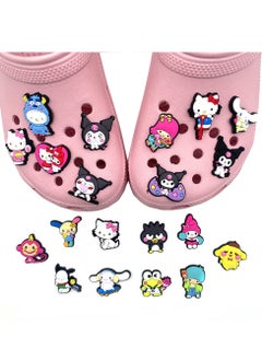 Excefore Crocs Shoe Decoration Charms 20 Pcs Cartoon lovely Charms Shoes Charm for Crocs Hole Hole Shoe for Kids Boys Girls Man Woman Party Favor  - Image 2