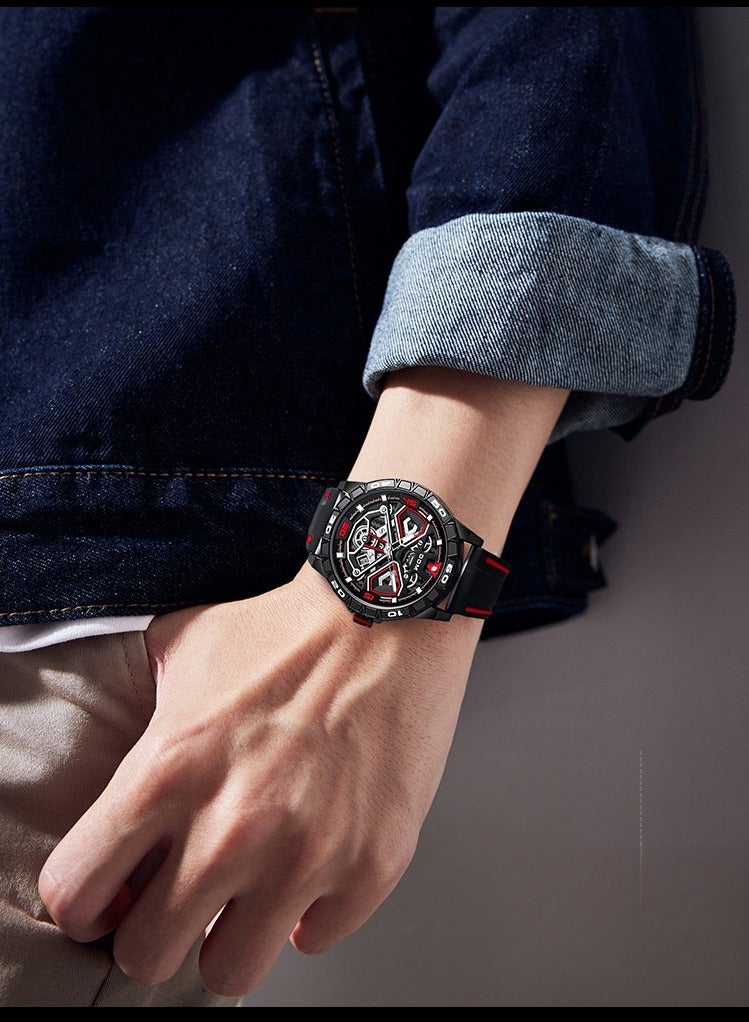 DOM Men's Waterproof Sports Watch - Image 4