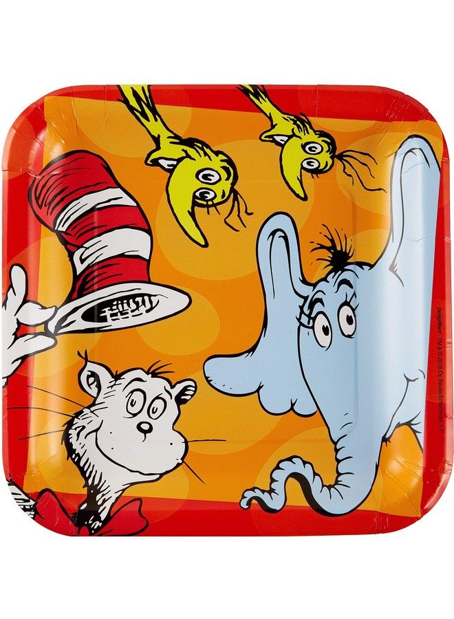 Amscan Party Tableware 9" Multicolor 8 Pieces - Image 2