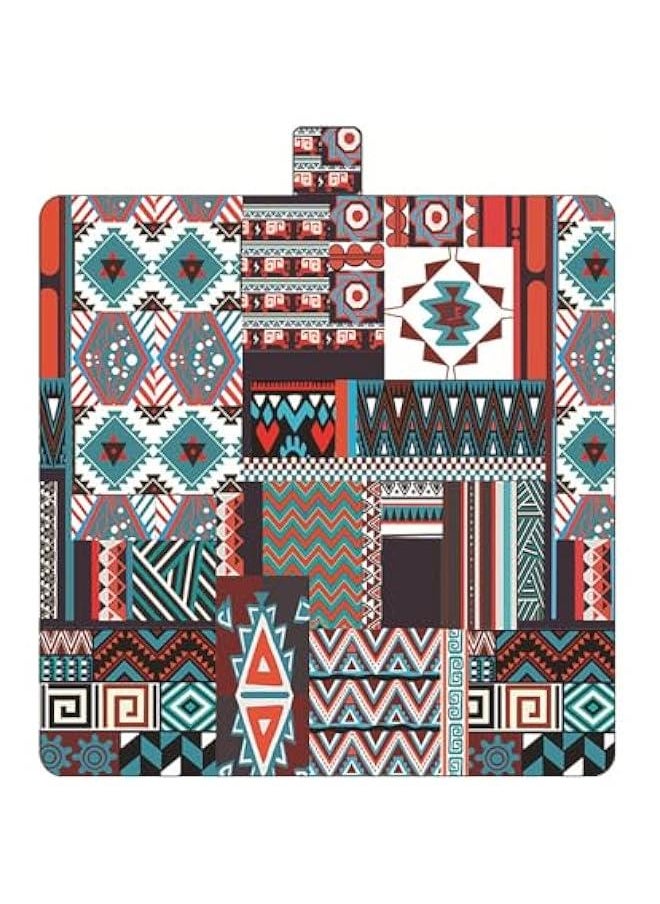 HOOKOR Beach Mat, Picnic Blankets Waterproof Sandproof with Waterproof Backing, Outdoor Blanket for Travel, Camping, Hiking, 59x79 inch (38-02)  - Image 1