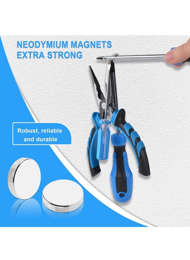 100 Pcs Magnets 8x2mm Neodymium Rare Earth for Crafts, Miniatures, Nails, Office,Kitchen,Whiteboard, Cabinet - Image 4