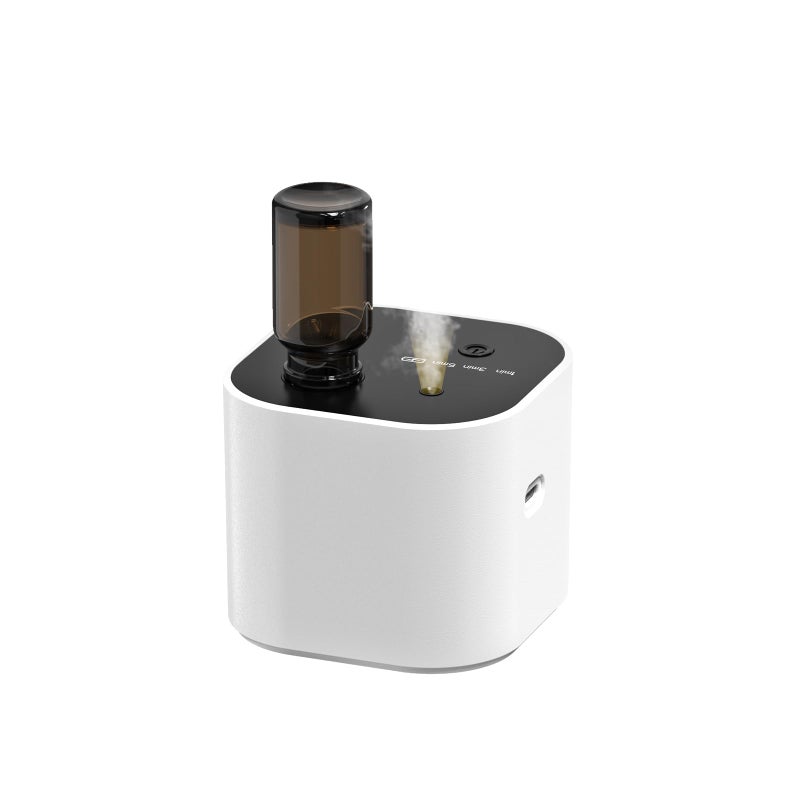 Hijoc Waterless Essential Oil DiffuserPortable Scent Diffuser with Battery Operated3 Mist ModesFast ChargingMini Aromatherapy Diffusers for HomeBedroomOfficeIncludes 10ml Essential OilWhite - Image 2