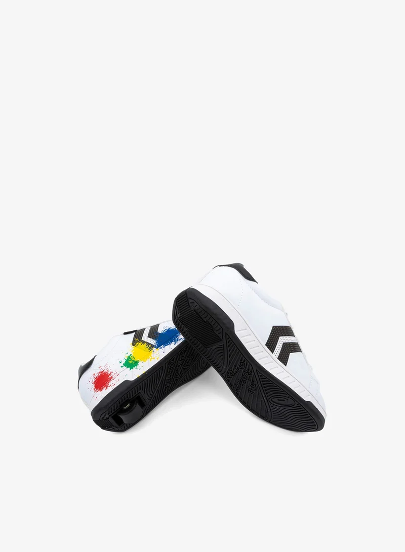 BREEZYROLLERS BREEZY ROLLERS shoes with wheels for children, Roller skates sneakers kids, From children's street shoes to roller skates in a few seconds, Patented click system, Trainers with wheels for girls & boys