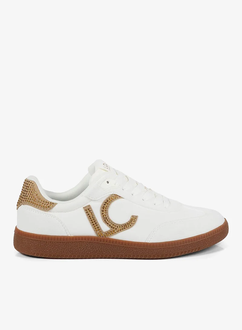 Lola Casademunt Nylon Strass Sneakers