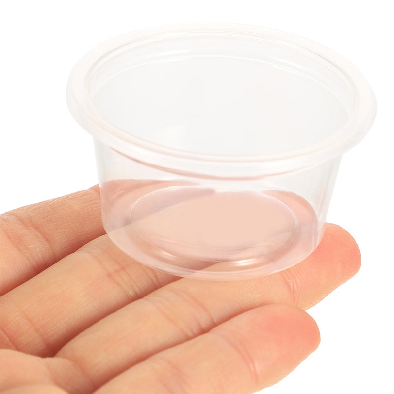 100 pcs Reptile Water Dish: 25ml Clear Water Bowl - Reusable Small Minimalist Feeder Bowl For Snake Lizard Frog - Reptile Supplies - Image 2