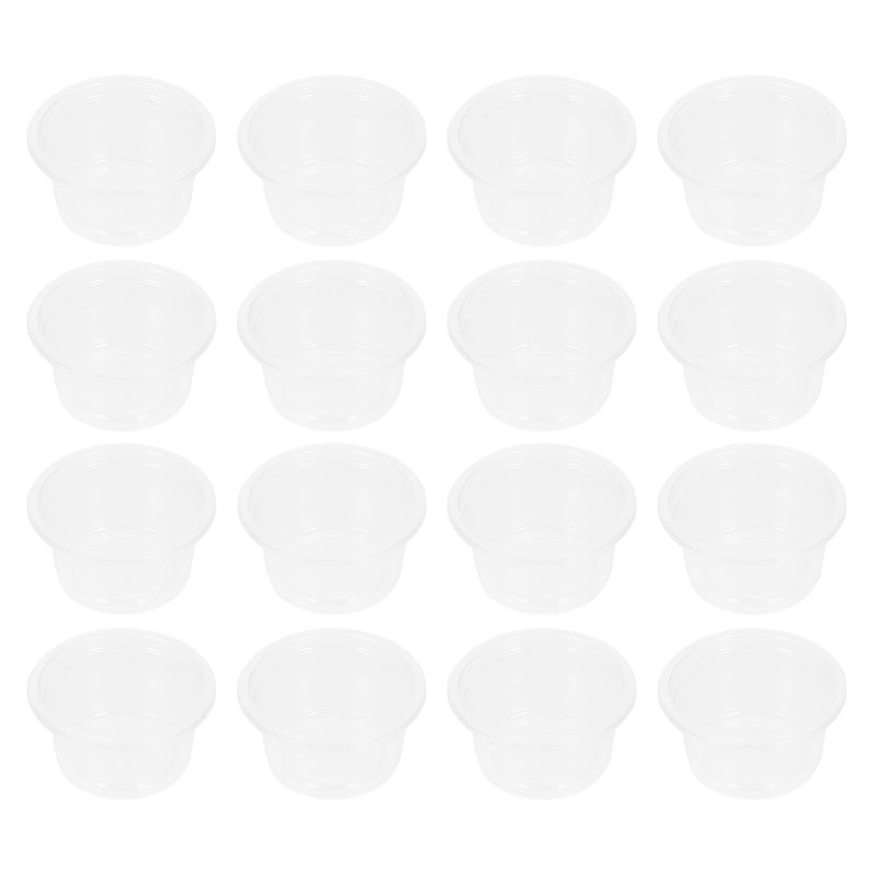 100 pcs Reptile Water Dish: 25ml Clear Water Bowl - Reusable Small Minimalist Feeder Bowl For Snake Lizard Frog - Reptile Supplies - Image 3