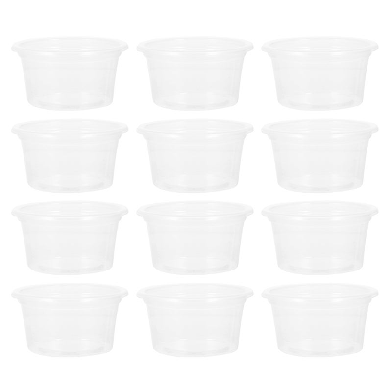 100 pcs Reptile Water Dish: 25ml Clear Water Bowl - Reusable Small Minimalist Feeder Bowl For Snake Lizard Frog - Reptile Supplies - Image 5