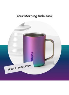 CORKCICLE Corkcicle stainless steel Thermos Mug Dragonfly - 475ml, blue/purple  - Image 3