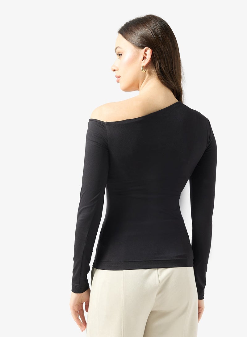 GUESS One Shoulder Anita Top - Image 2