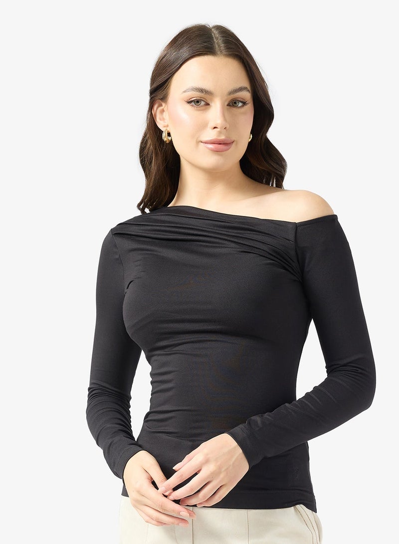 GUESS One Shoulder Anita Top - Image 1