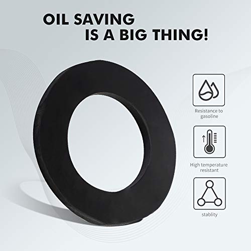 NICECNC Black Gas Fuel Cap with Breather Tube Compatible with Yamaha Raptor 700 700R 50 BW350 GRIZZLY 125 RT100 TTR110 TTR 110, Replacement for 2FJ-24610-00-00, 2FJ-24610-20-00, 2FJ-24610-10-00 - Image 5