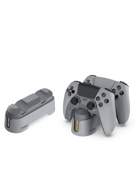 Dobe Double Charging Dock TP5-1501X for PS5 Controller with Dual-color Charging Indicator Light