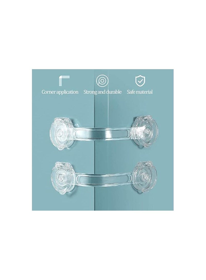 Spaceshoop Baby Safety Lock Drawer Home Child Protection Cabinet Refrigerator Lock 5 Small - Image 2